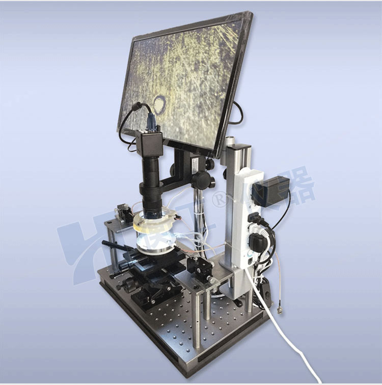 衡工HGPS100探针台 探针台 半导体芯片测试台 太阳电池IV样品台 真空吸附载台 裂纹检测显微镜成像